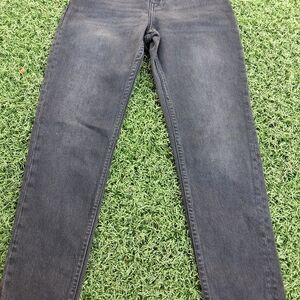 MNG Mango Mom Jeans High Waist Black Ankle Denim NWT Size 1/32